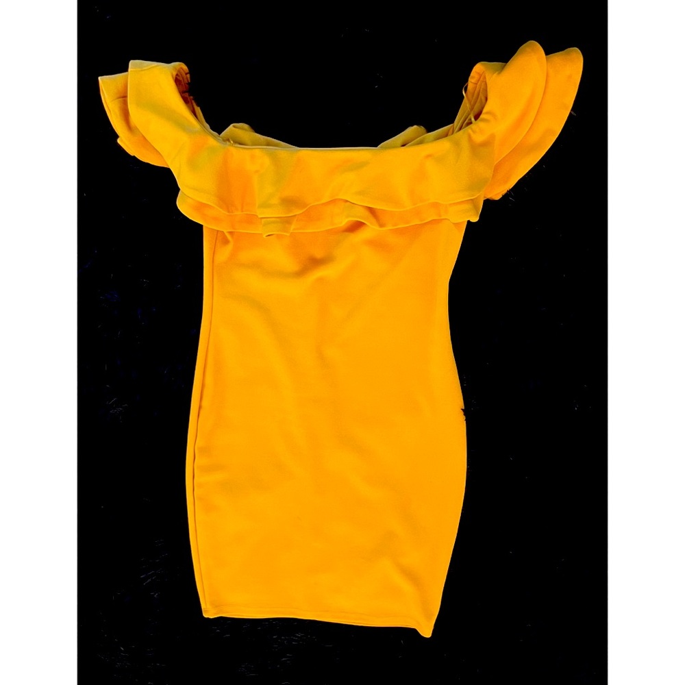 Mind Code Ruffled Bodycon Dress